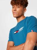 Tommy Sport - Men's Blue Short Sleeve T-shirts - Essentials Big Logo Short Sleeve Tee - Size XXXL at The Iconic