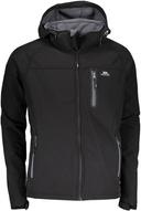 Trespass Mens Accelerator II Waterproof Breathable Softshell Jacket Black / Carbon M