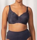 Triumph Embroidered Minimiser Bra 2 Pack - Ink Grey/Silver Shadow 12G 10080343 Plus Size Bra - AfterPay Available