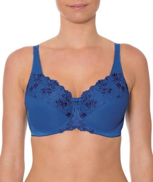 Triumph Embroidered Minimiser Bra 2 Pack - Ink Grey/Silver Shadow 12G 10080343 Plus Size Bra - AfterPay Available