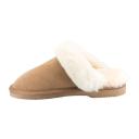 UGG | Australian Made Fur Trim Scuffs |Twin Face First Grade Sheepskin Navy / US Men 5 / US Women 6