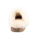 UGG | Australian Made Fur Trim Scuffs |Twin Face First Grade Sheepskin Ruby / US Men 8 / US Women 9