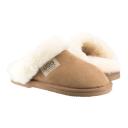 UGG | Australian Made Fur Trim Scuffs |Twin Face First Grade Sheepskin Ruby / US Men 8 / US Women 9