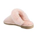 UGG | Australian Made Fur Trim Scuffs |Twin Face First Grade Sheepskin Ruby / US Men 8 / US Women 9