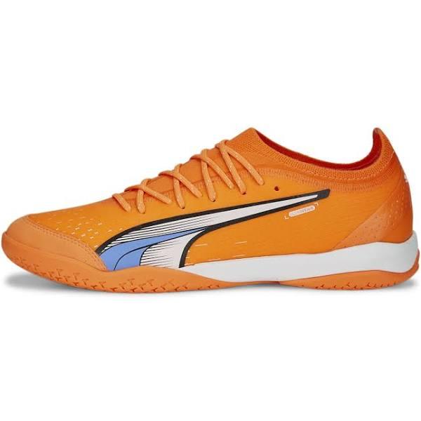 Ultra Ultimate Court It Football Boots in Ultra Orange/White/Blue Glimmer, Size 10 by Puma
