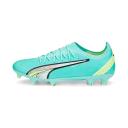 Ultra Ultimate FG/AG Unisex Football Boots in Ultra Orange/White/Blue Glimmer, Size 9 by Puma