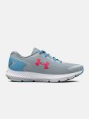 Under Armour Charged Rogue 3 Youth Running Shoes Halogen Blue / Tonic / Pink Shock-Size 3 Youth