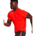 Under Armour Men's Speed Stride Short Sleeve Tee (Phoenix Fire/Phoenix Fire/Reflective) M