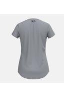 Under Armour Sportstyle Graphic Short Sleeve Tee - Girls - Mod Grey Light Heather/Black