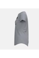 Under Armour Sportstyle Graphic Short Sleeve Tee - Girls - Mod Grey Light Heather/Black