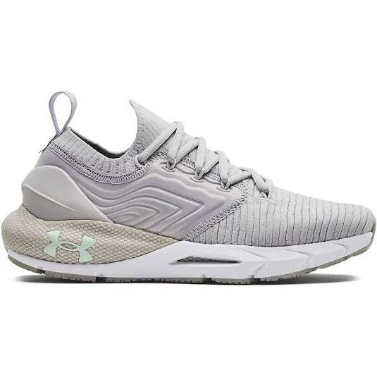 Under Armour Women's HOVR Phantom 2 IntelliKnit Running Shoes Gray 7
