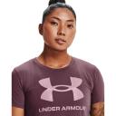 Under Armour - Women's Live Sportstyle Graphic Short Sleeve Tee - Mod Grey Light Heather/Midnight Navy - M