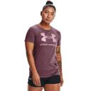 Under Armour - Women's Live Sportstyle Graphic Short Sleeve Tee - Mod Grey Light Heather/Midnight Navy - M