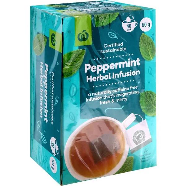 Woolworths Peppermint Tea 40 Pack