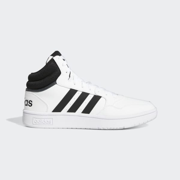 Adidas Hoops 3.0 Mid Cloud White/Legend INK/VIVID Red GY5543 Men's