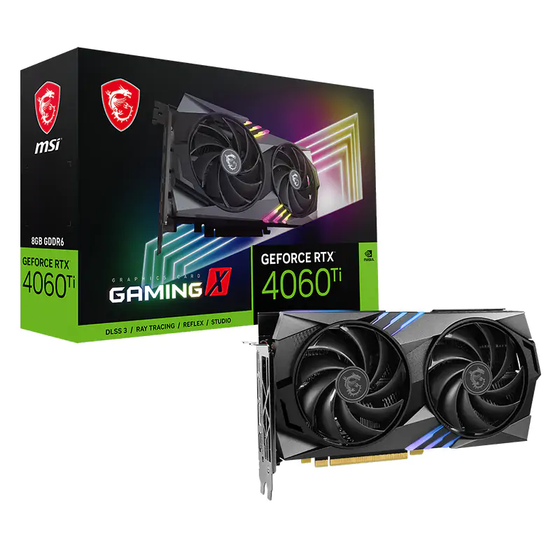 MSI GeForce RTX 4060 Ti Gaming x 8G Graphics Card