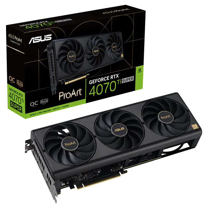 Asus ProArt GeForce RTX 4070 Ti Super 16GB OC Edition Graphic Card