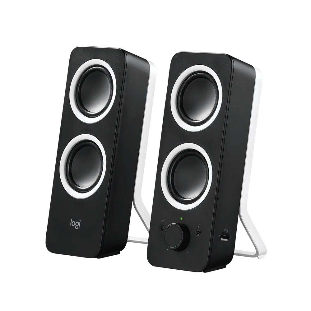 Logitech Z200 Multimedia Speakers - Snow White