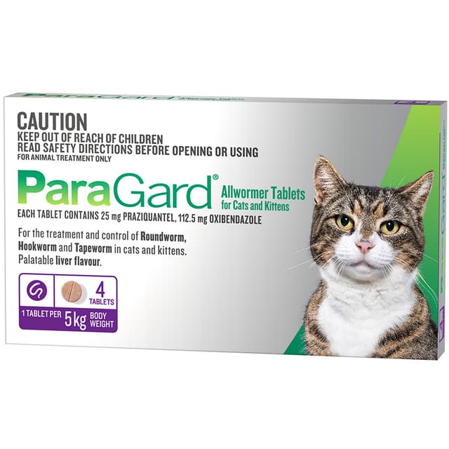Paragard Allwormer for Cats