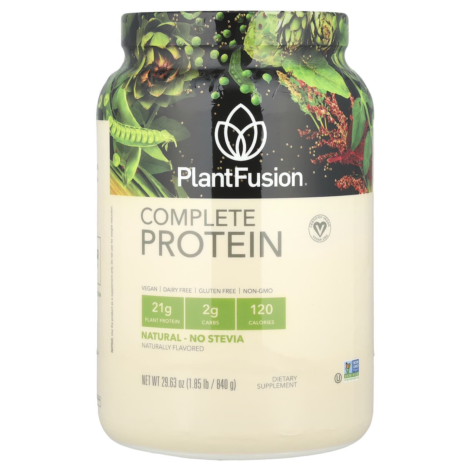 PlantFusion Complete Protein Natural 1.85 LB (840 g)