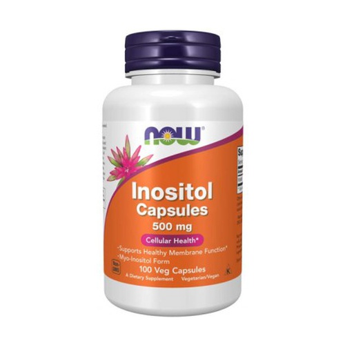 Now Foods Inositol - 500 MG - 100 Capsules