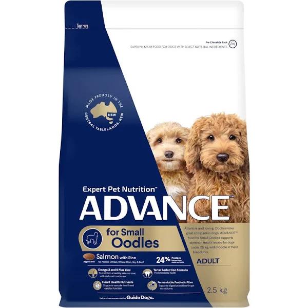 Advance Small Oodles Dry Dog Food Salmon with Rice 2.5kg