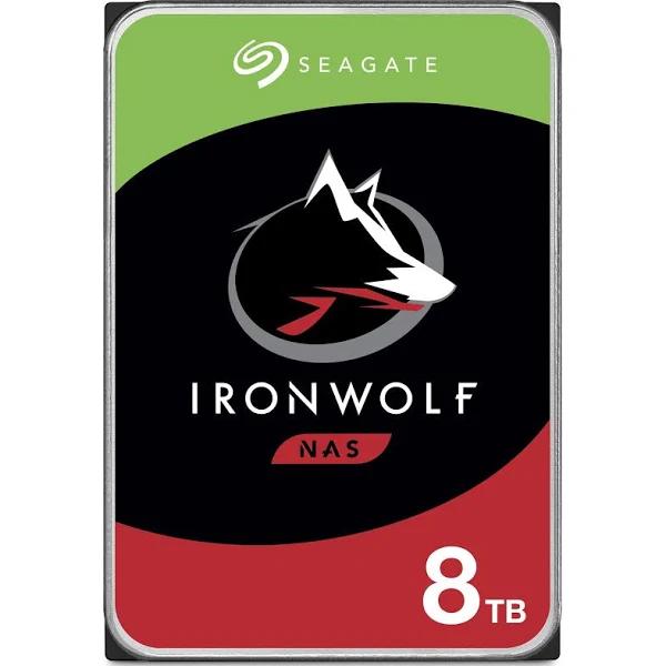 Seagate ST8000VN004 8TB IronWolf NAS 3.5" HDD