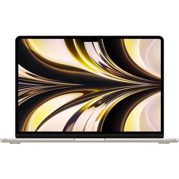 Apple Macbook Air 13-inch with M2 Chip, 256GB MLY13X/A - Starlight