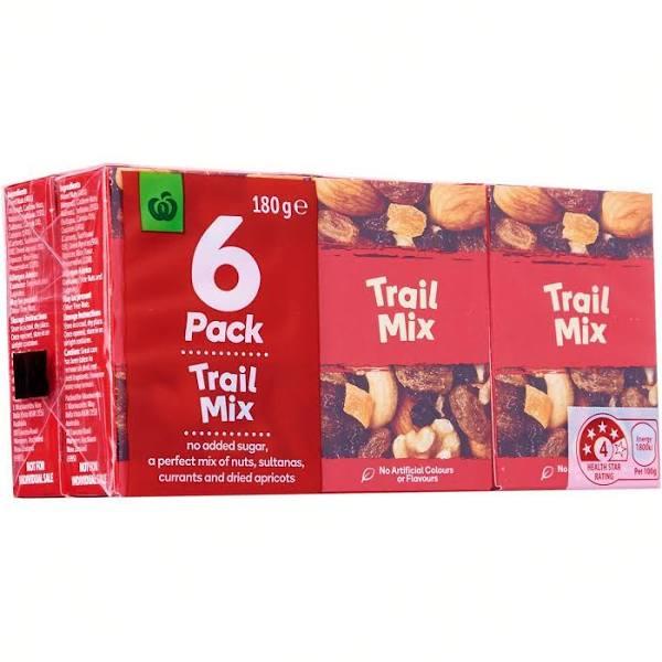 Woolworths Trail Mix 6 Pack