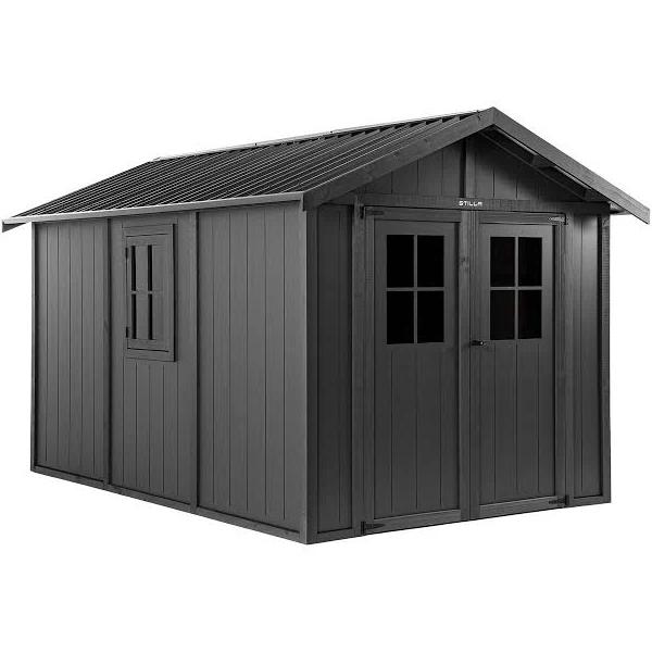 Stilla Painted Shed 2.4 x 3.57 x 2.5m Eastwood MNT/MNT
