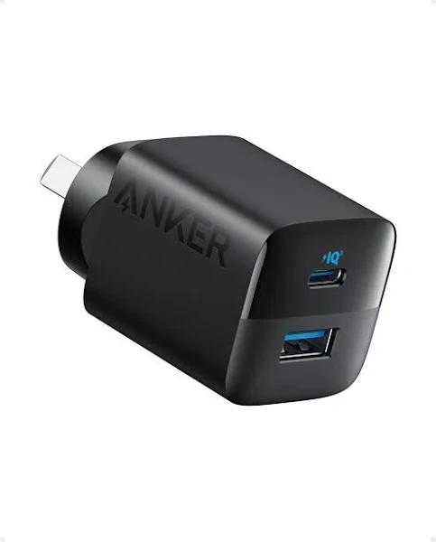 Anker 323 Charger Black (33W, USB-A/USB-C)