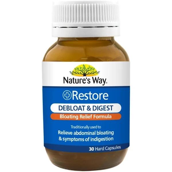 Nature's Way Restore Debloat & Digest Cap x 30