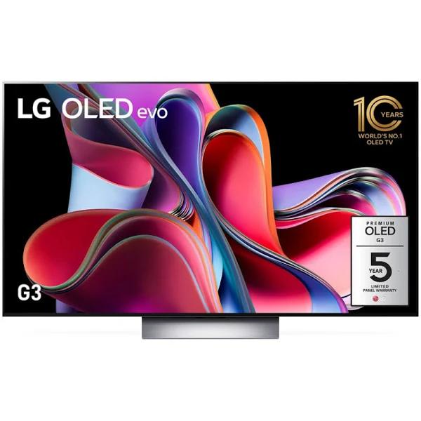 LG 77 Inch OLED Evo G3 4K UHD Smart TV (2023) OLED77G3PSA
