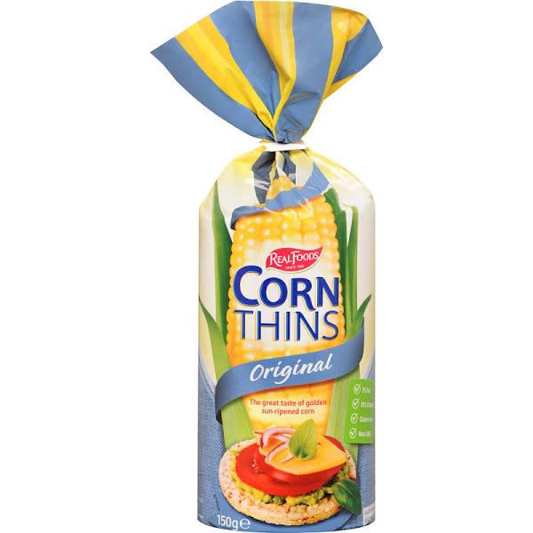 Real Foods - Corn Thins - Original - 150g