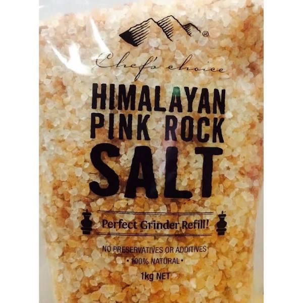 Chef's Choice Himalayan Pink Rock Salt 1kg