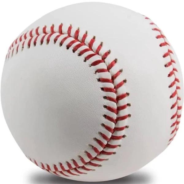 No Worry Sports All-American Plain Blank Baseball For Adult And Youth Competition, League Play, Practice, Autographs, And Crafts (Single Ball)