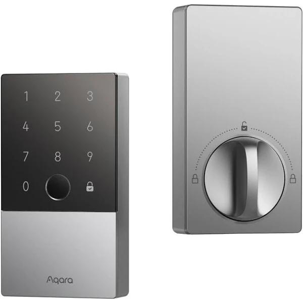Aqara Smart Door Lock U100 With E1 Hub Kit (Silver)