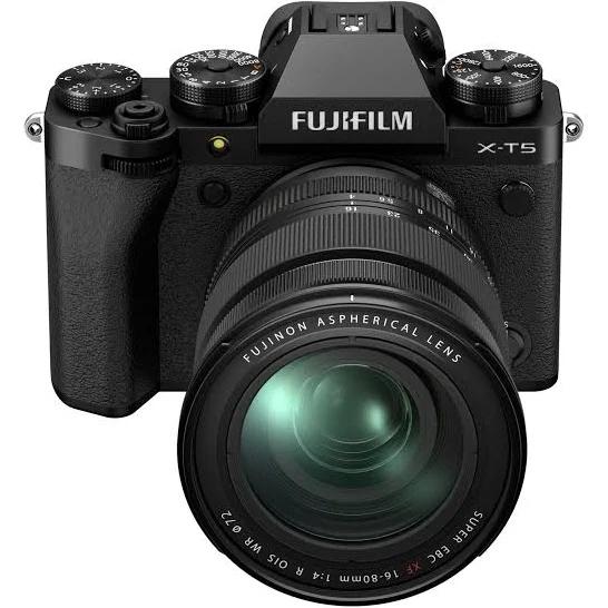 Fujifilm X-T5 Mirrorless Camera Black With XF 16-80mm Lens Kit