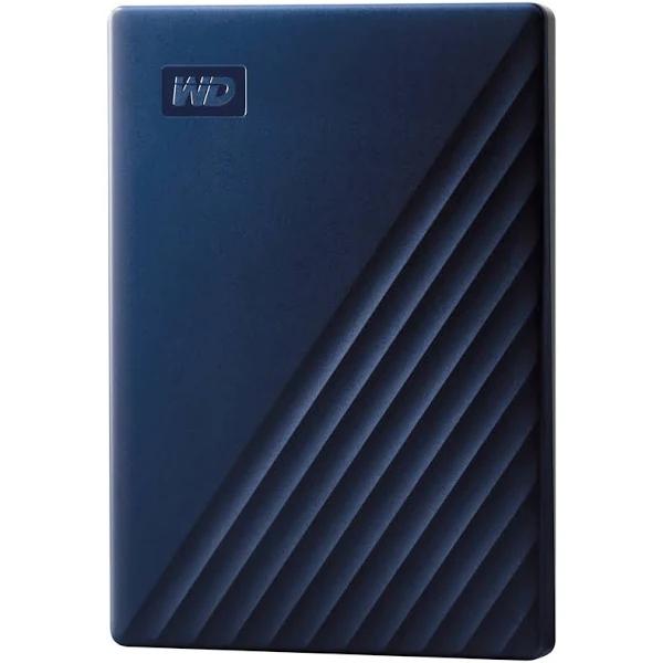 WD My Passport 2TB Portable Hard Drive for Mac - Blue