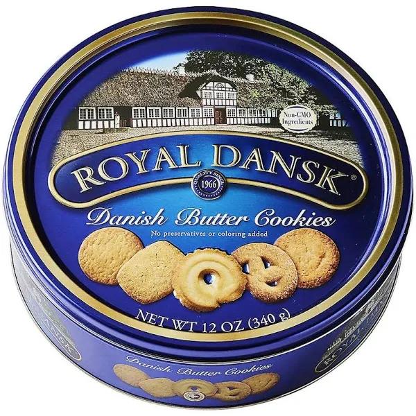 Royal Dansk Danish Butter Cookies, 12 oz