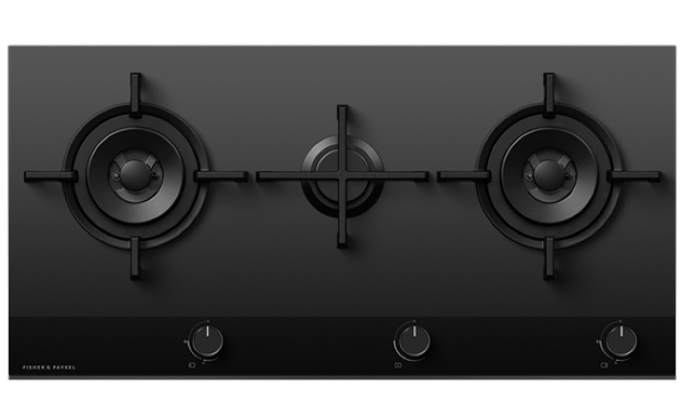 Fisher & Paykel Gas On Glass 90cm Cooktop CG903DNGGB4