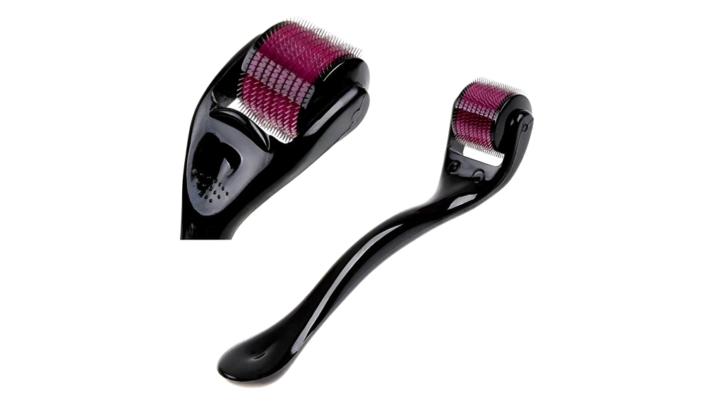 Derma Roller Titanium Micro Needle Skin 540 Needle Scars Anti Aging