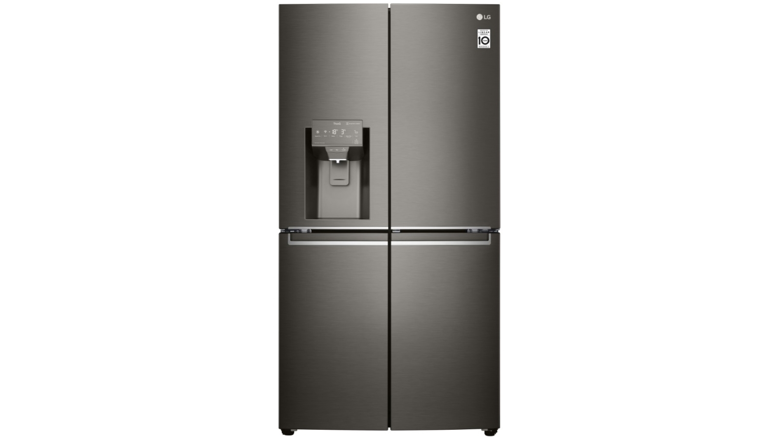 LG GF-D706BSL 637L French Door Fridge (Black Stainless)