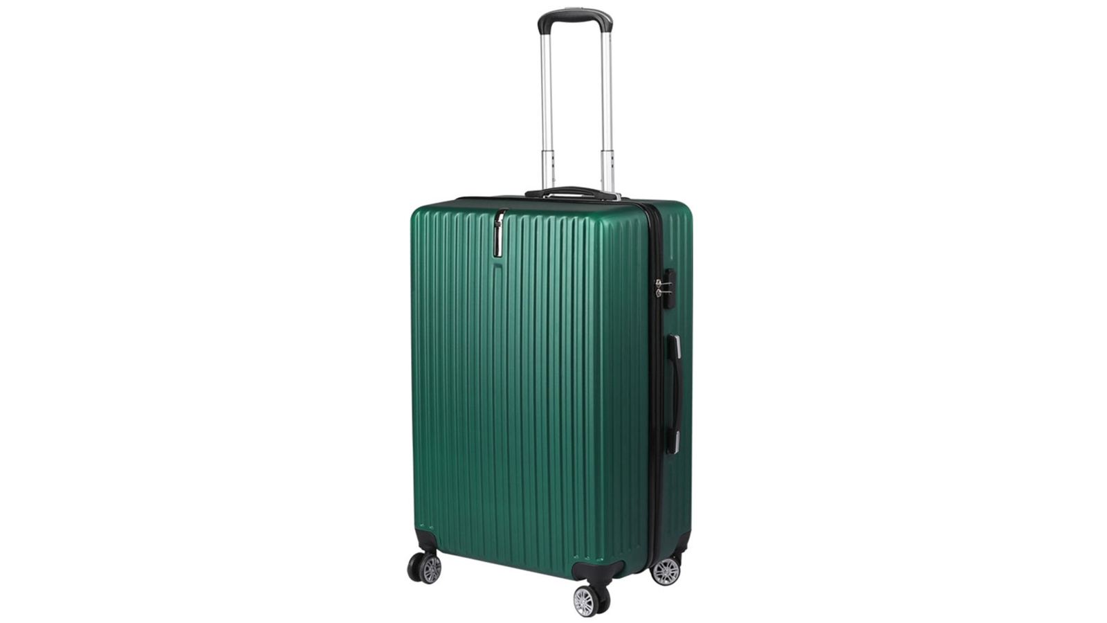 Slimbridge 20" Luggage Suitcase Code Lock Hard Shell Travel Carry Green Bag