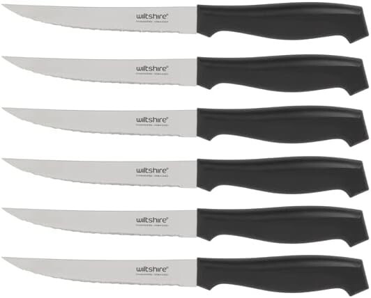 Laser Steak Kitchen Knife Set (6 Piece)