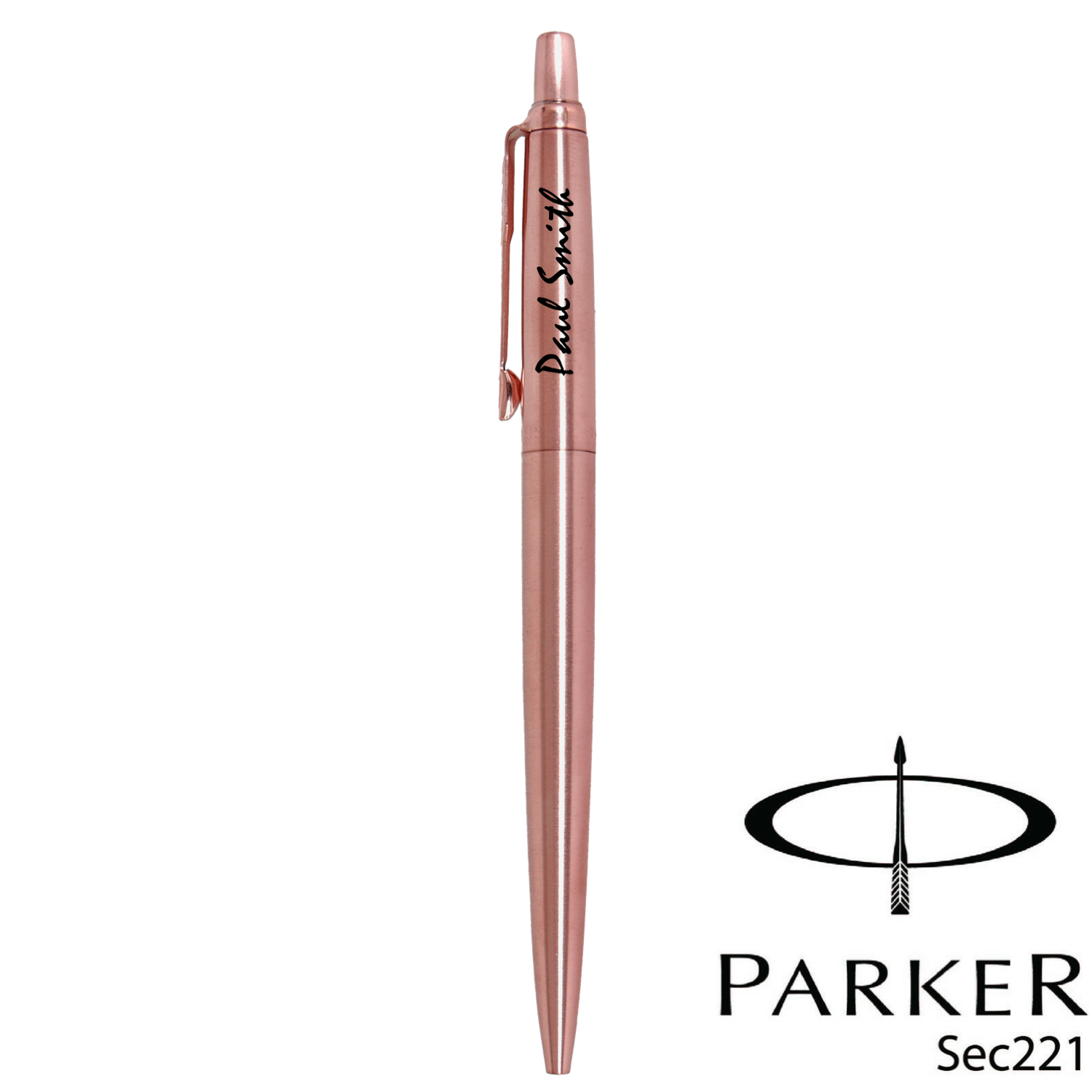 Parker Jotter Monochrome Ballpoint Pen Rose Gold One Size