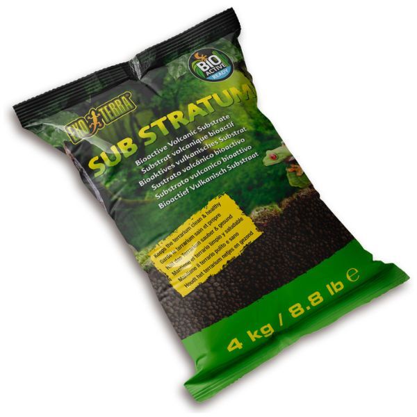 Exo Terra Terrarium Bioactive Sub Stratum Volcanic Substrate Reptile Paludarium