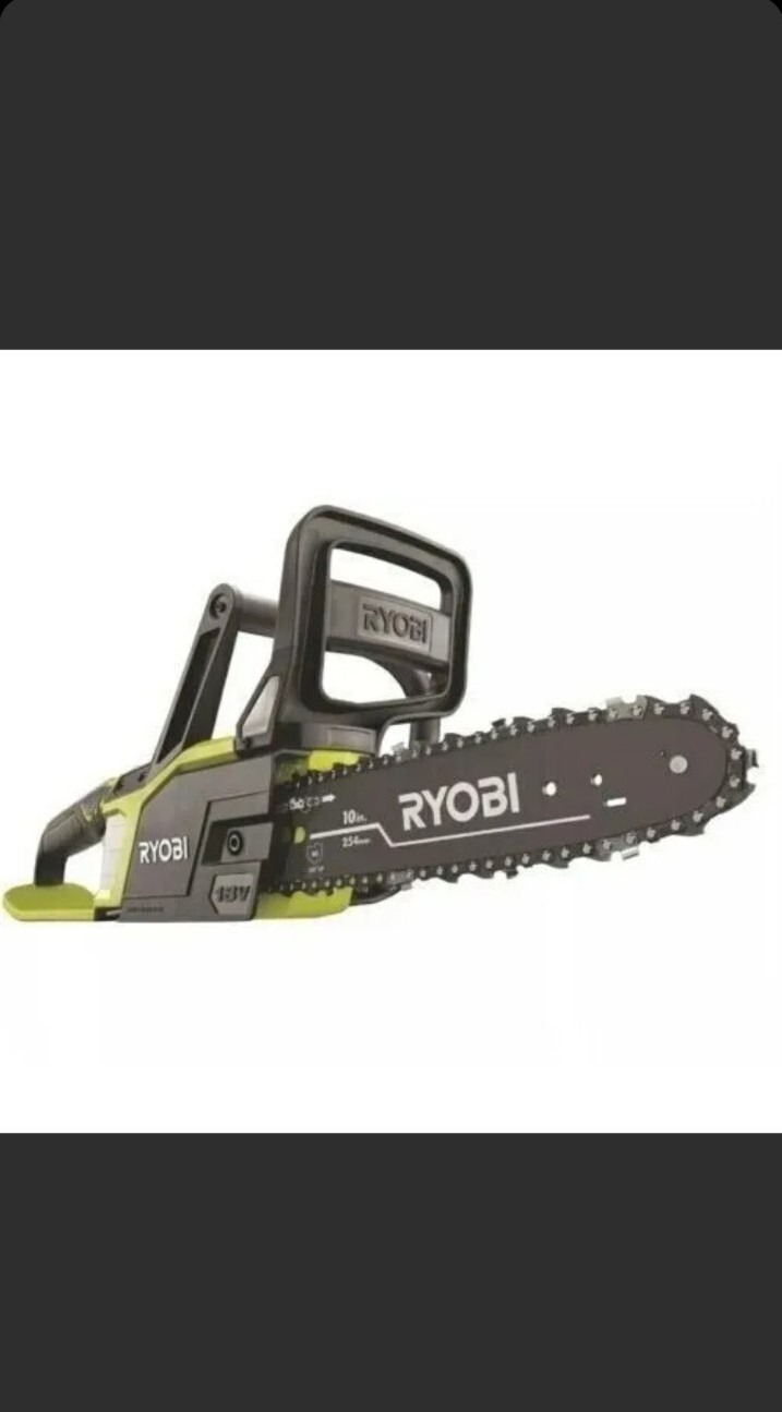 Ryobi One+ 18V 10 in. Battery Chainsaw (Tool Only) P546BTL