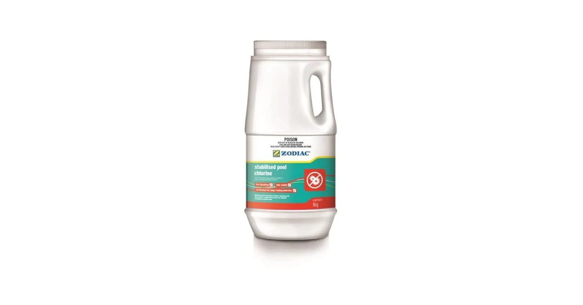 Zodiac Stabilised Pool Chlorine 1kg - Pool Chemical - Mr Pool Man