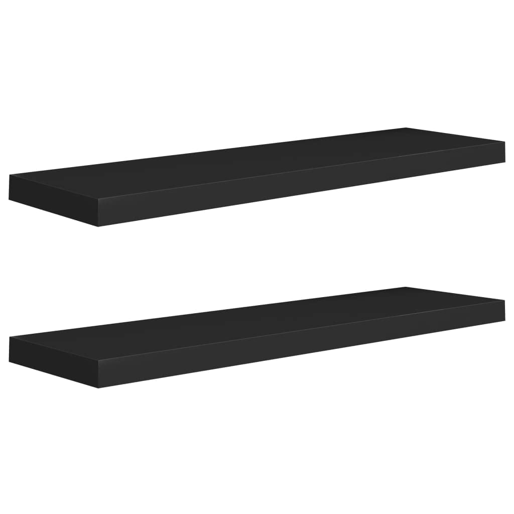 vidaXL - Floating Wall Shelf MDF - White - 40x23x3.8 cm
